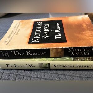 Nicholas Sparks Book Set - The Rescue & The Best of Me